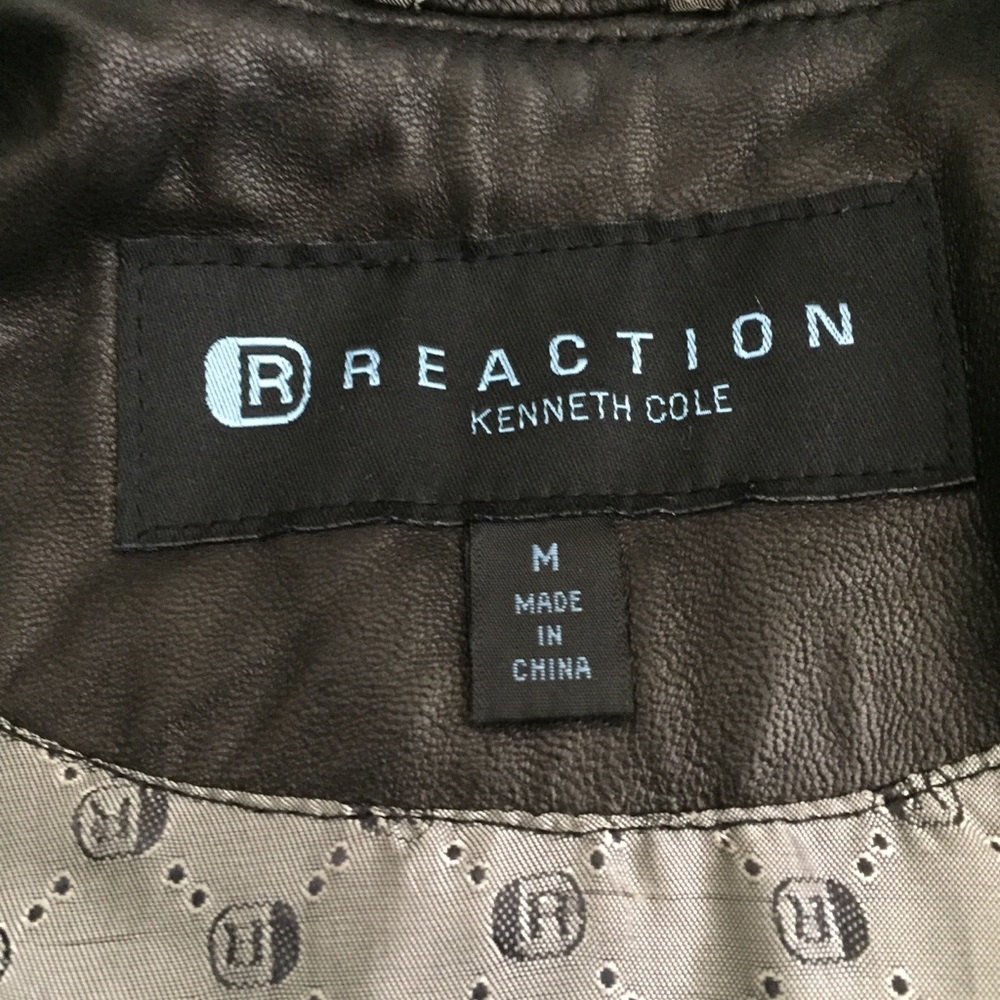Kenneth Cole leather jacket - Picture 4 of 6